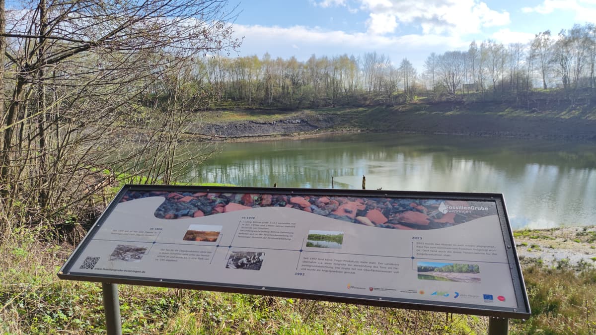 Blick in die Tongrube