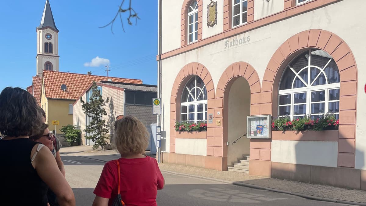 Gästeführung Zeiskam - Rathaus mit ev. Kirche