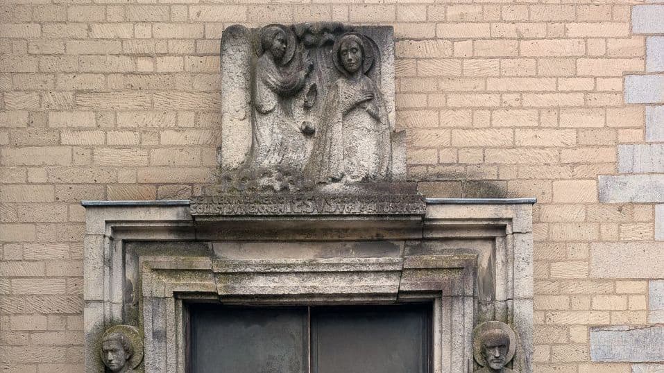 St. Gereon, Haupteingangstuer