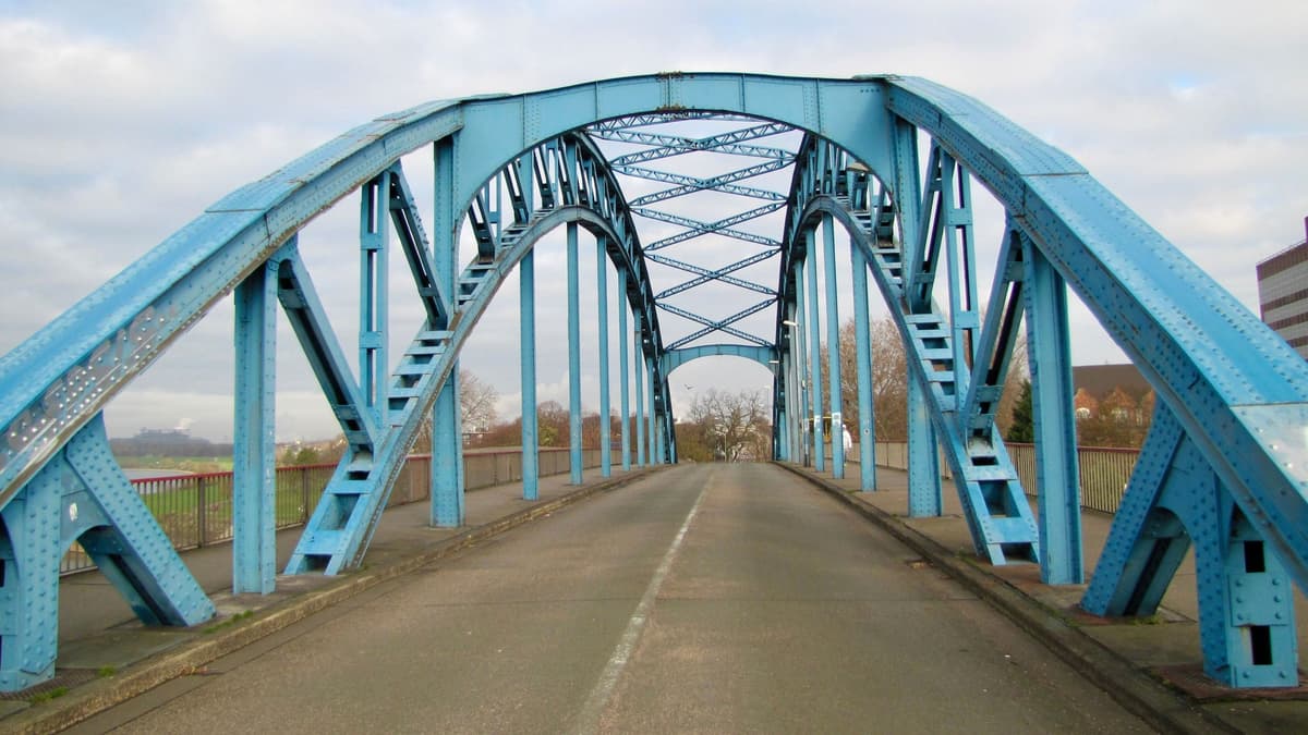 Brücke ehem. Eisenbahnhafen Ruhrort