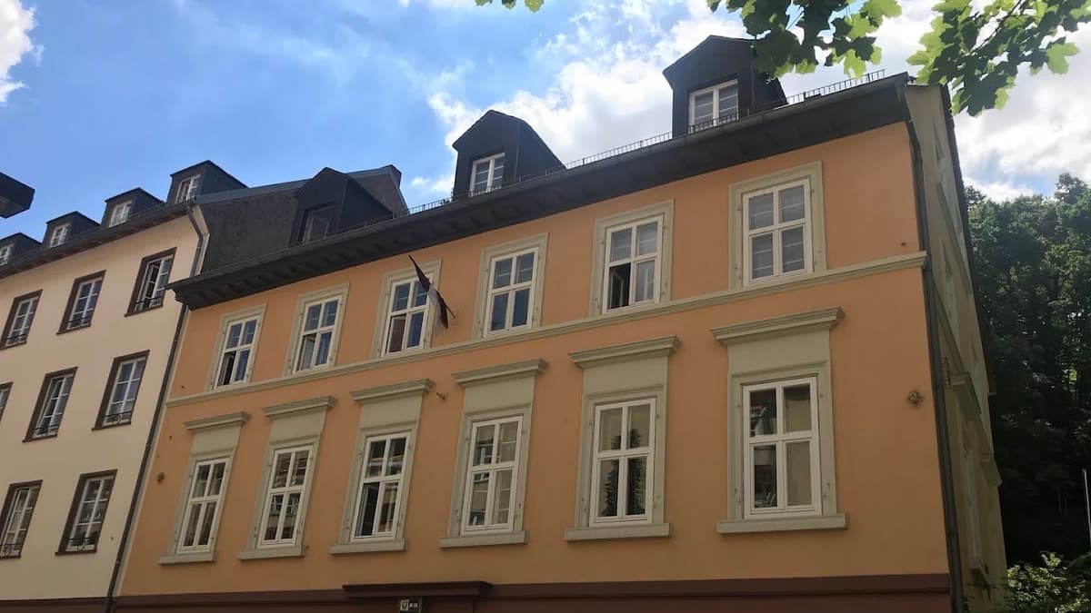 Das Corpshaus der Thuringia