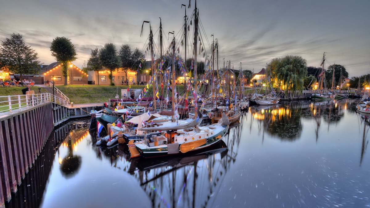 Museumshafen am Abend