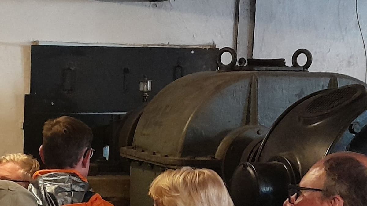 Generator im ersten Laufer E-Werk