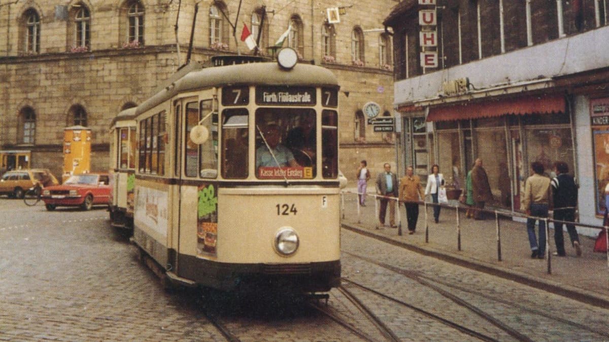 Linie 7 in der Schwabacher Straße