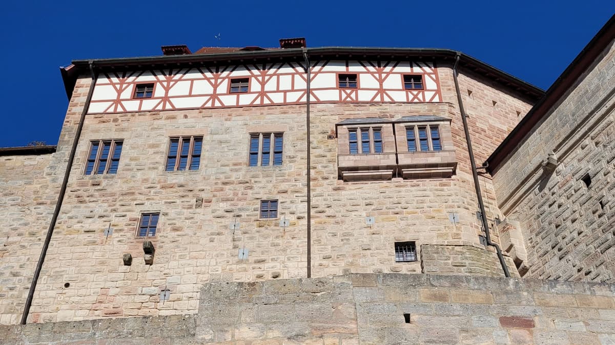 Blick auf die Cadolzburg
