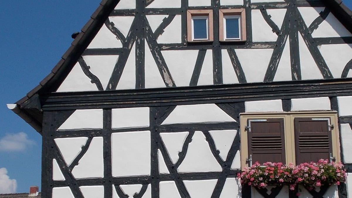 Fachwerkhaus in Groß-Rohrheim