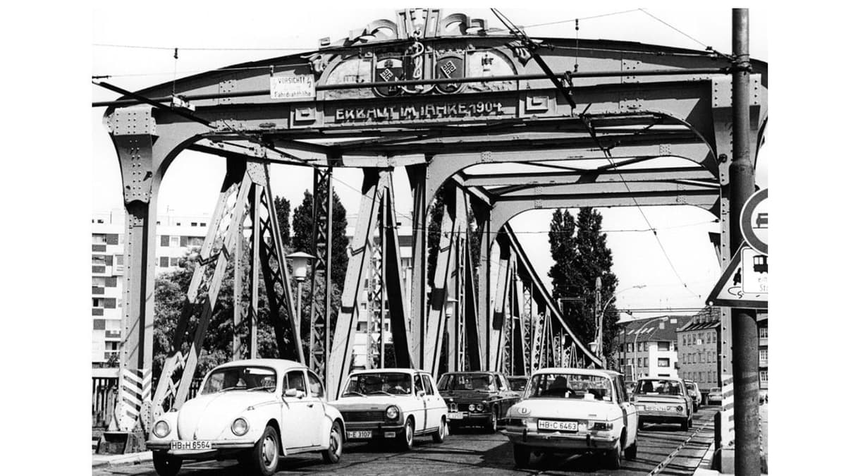 Alte Geestbrücke, 1976