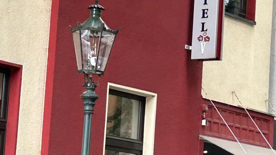 Gasleuchte Flügelstraße