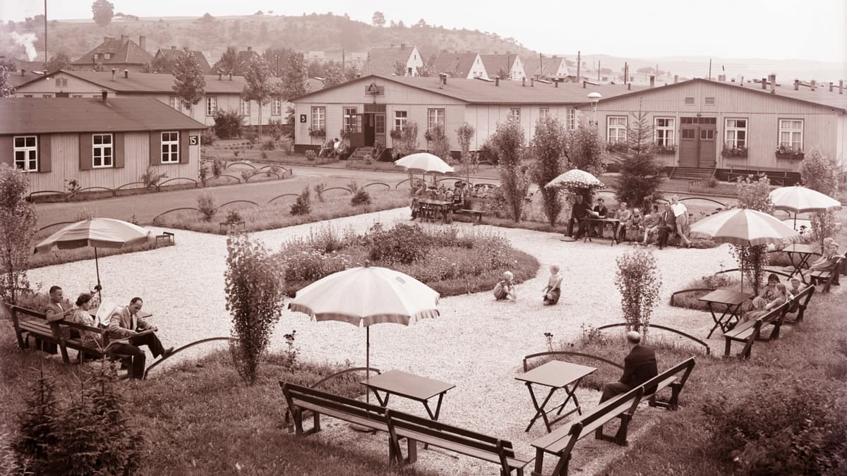 Das Grenzdurchgangslager Friedland in den 1950er Jahren