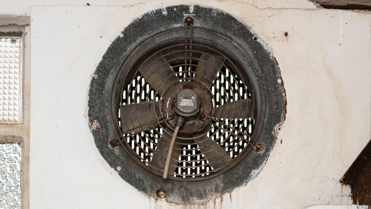 Lüftung im Pumpenhaus, Dessau-Törten
