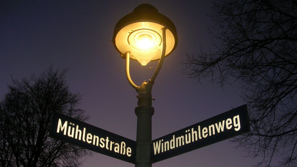 Gaslaterne in Lobberich
