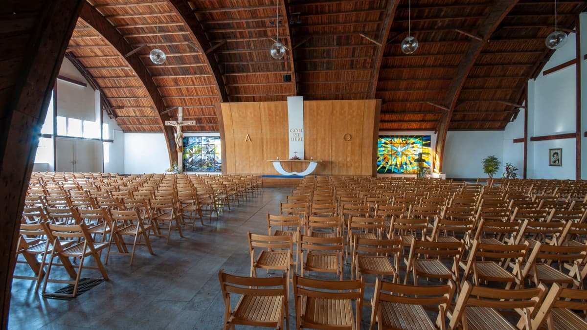Johannische Kirche Blankensee innen