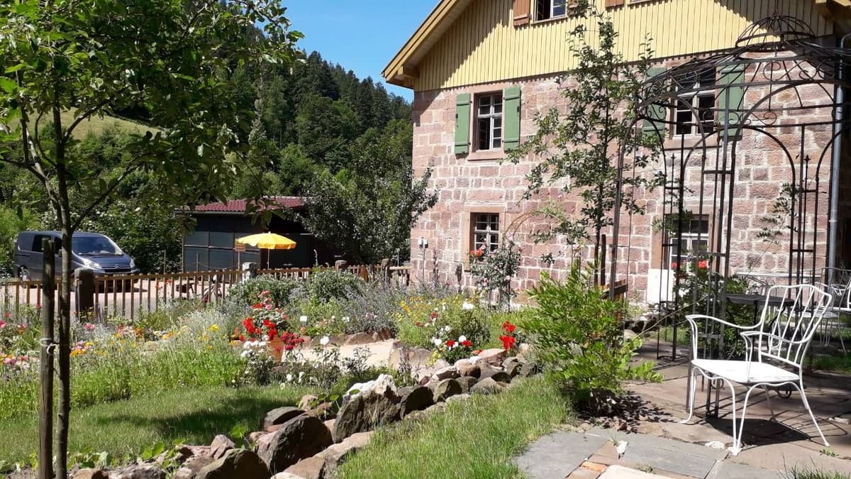 Das Platzmeisterhaus mit Garten