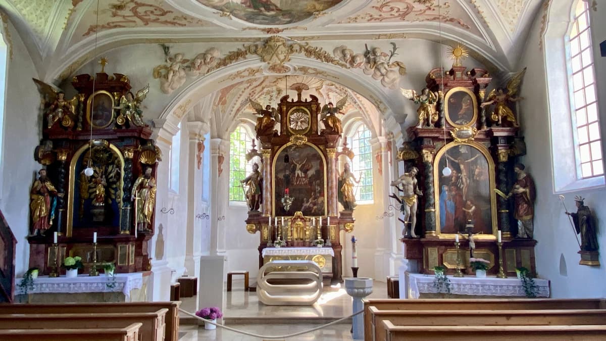 Innenraum Alt-St. Andreas
