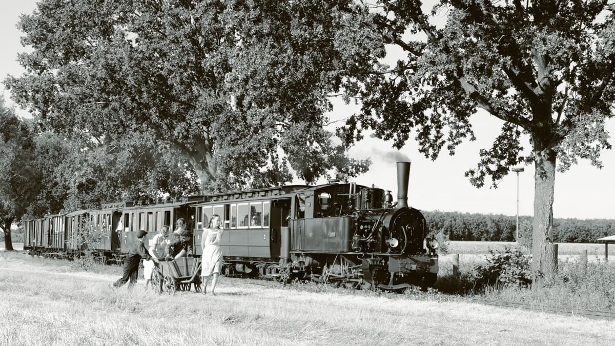 Museums-Eisenbahn am Historischen Wochenende