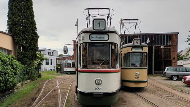 Straßenbahnwagenhalle