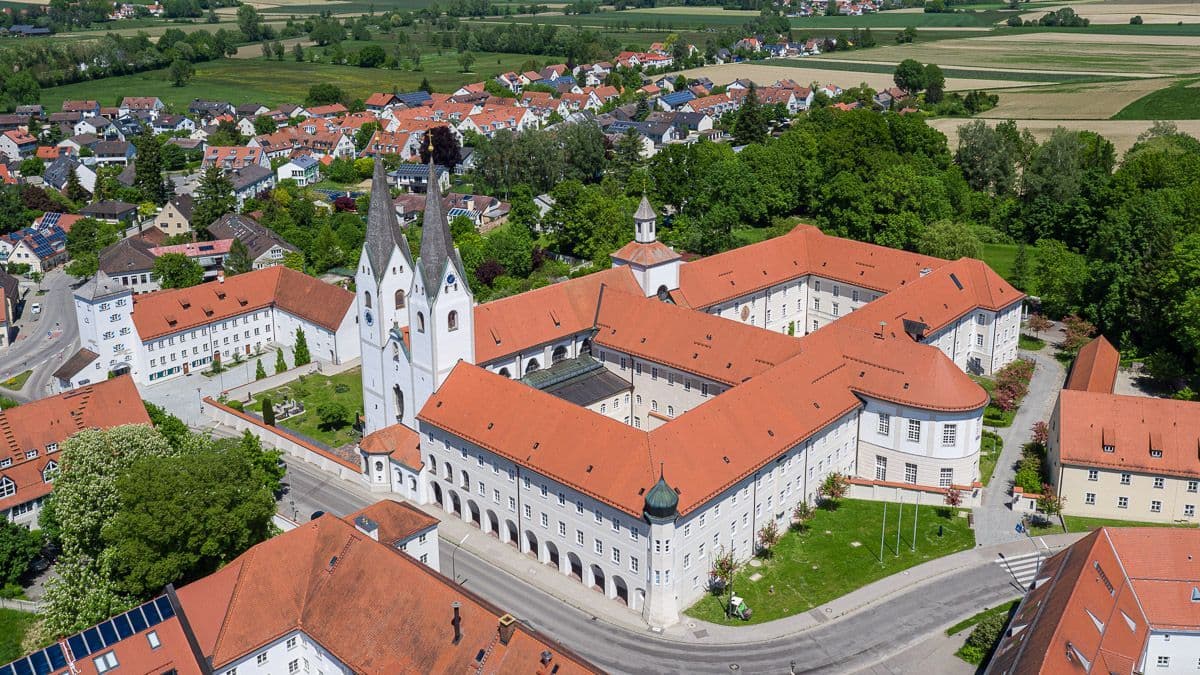 Luftaufnahme Kloster indersdorf