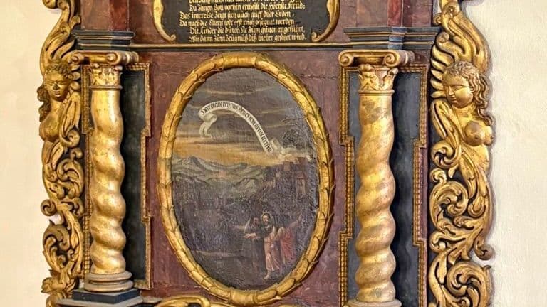 Epitaph Johann Heinrich von Olnhausen (1695)