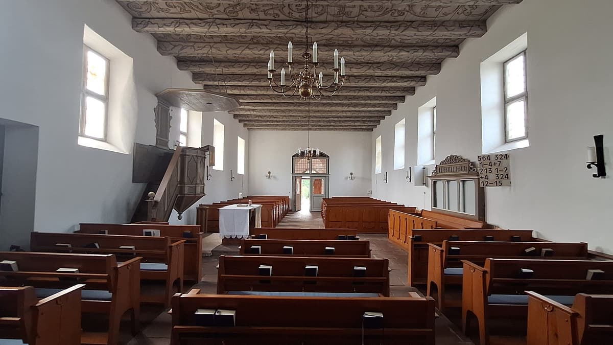 Kirche Wasserhorst Innenraum