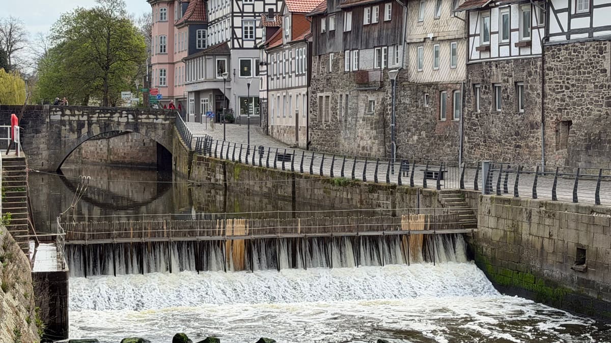 Historisches Nadelwehr