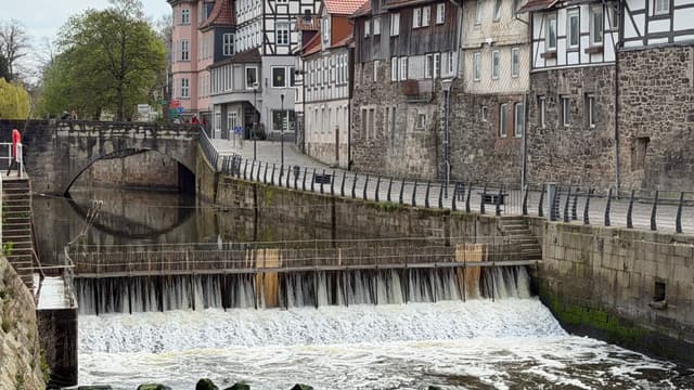 Historisches Nadelwehr