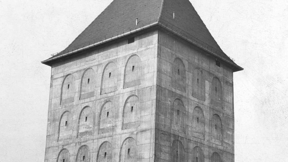 Valentin-Bauer-Bunker Damals