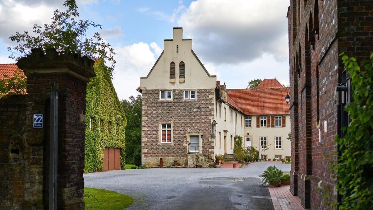 Haus Hameren von der Einfahrt aus