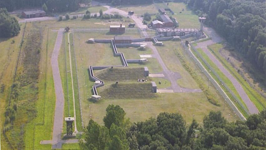 Luftbild des Geländes