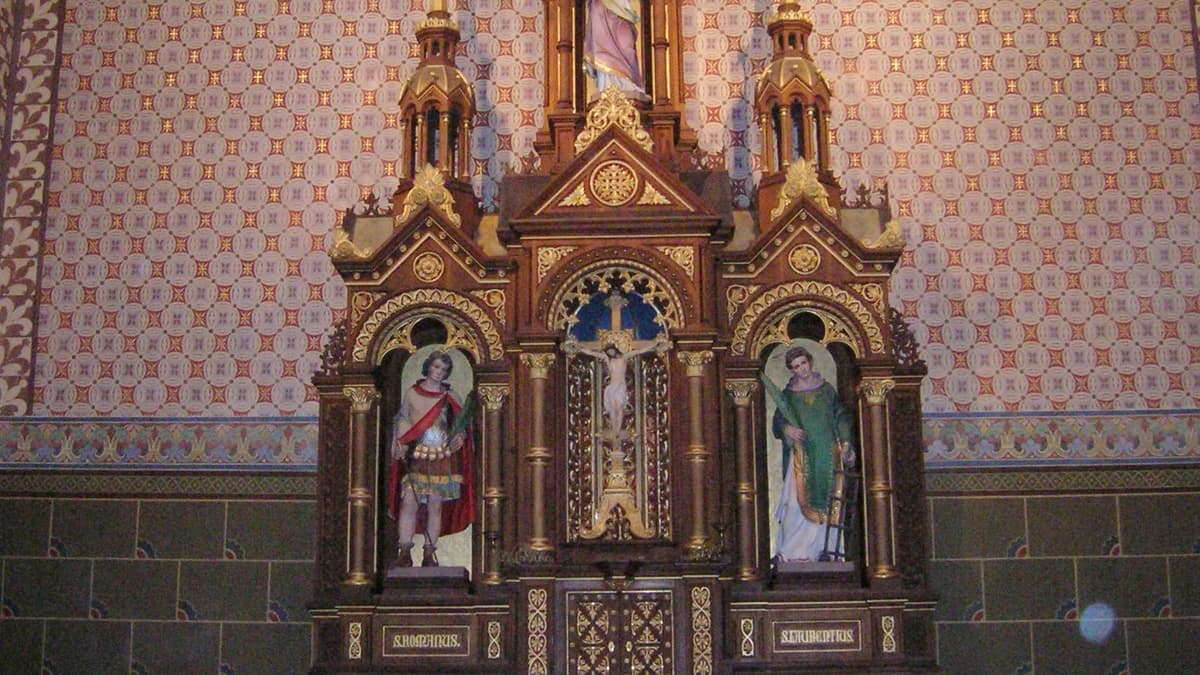 St. Romanus, Altvogtsburg - Hauptaltar