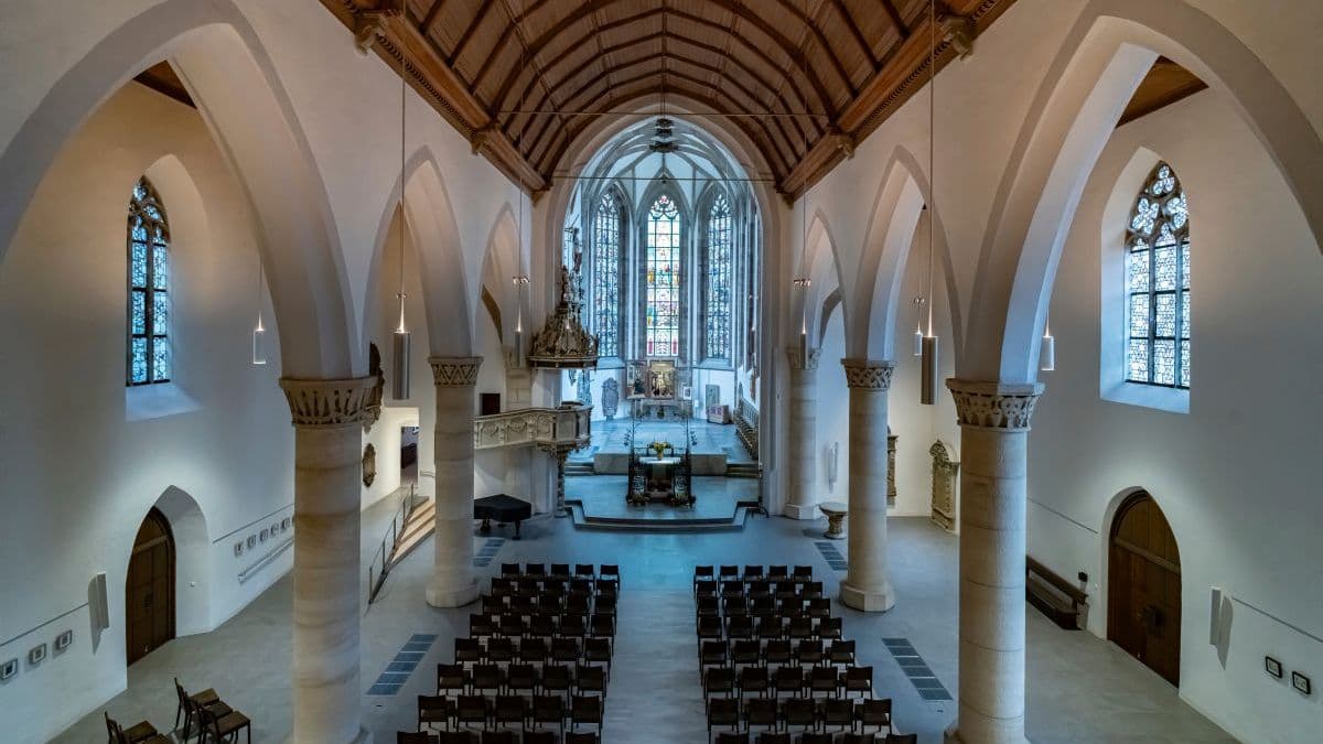 Innenansicht von der Martinskirche