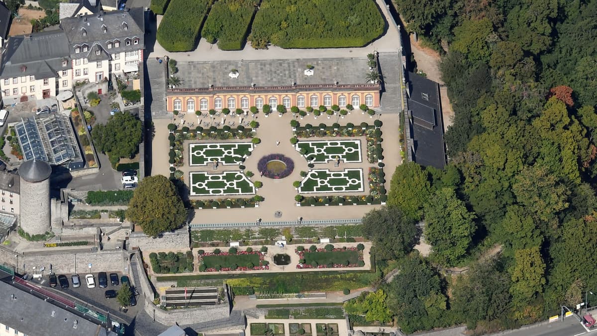 Blick auf den Schlossgarten