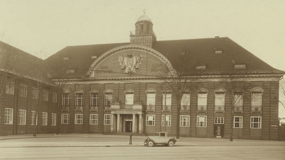 Ehem. "Lloydbahnhof", © Staatsarchiv Bremen