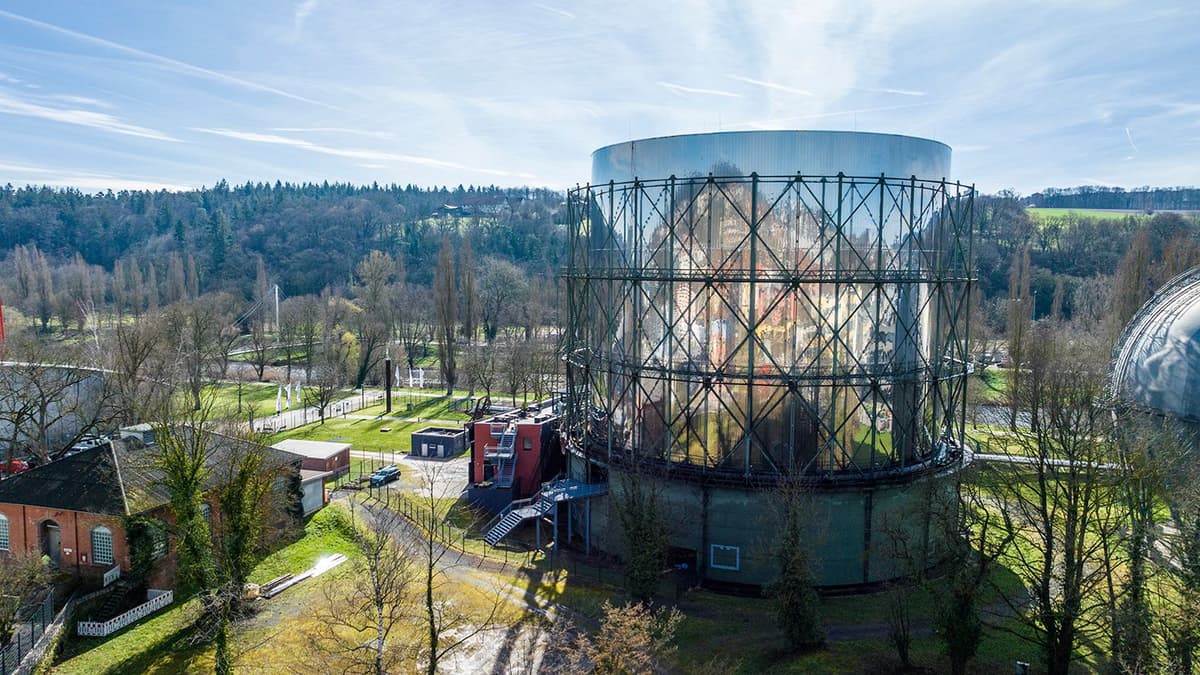 Gasometer Außenansicht
