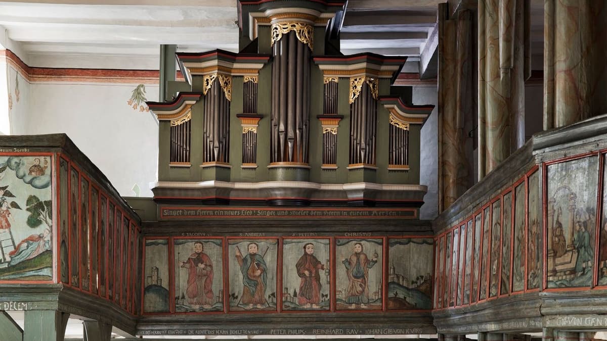 Orgel der alten Martinskirche Heuchelheim