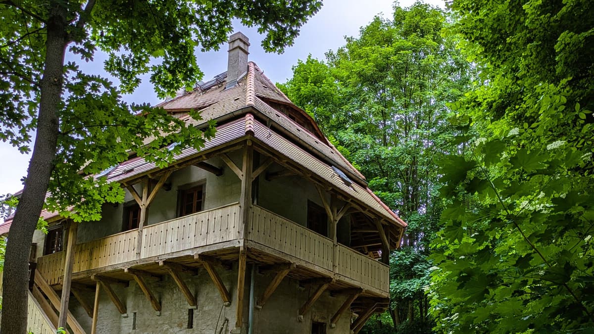 Gersdorf Torwächterhaus Parkseite