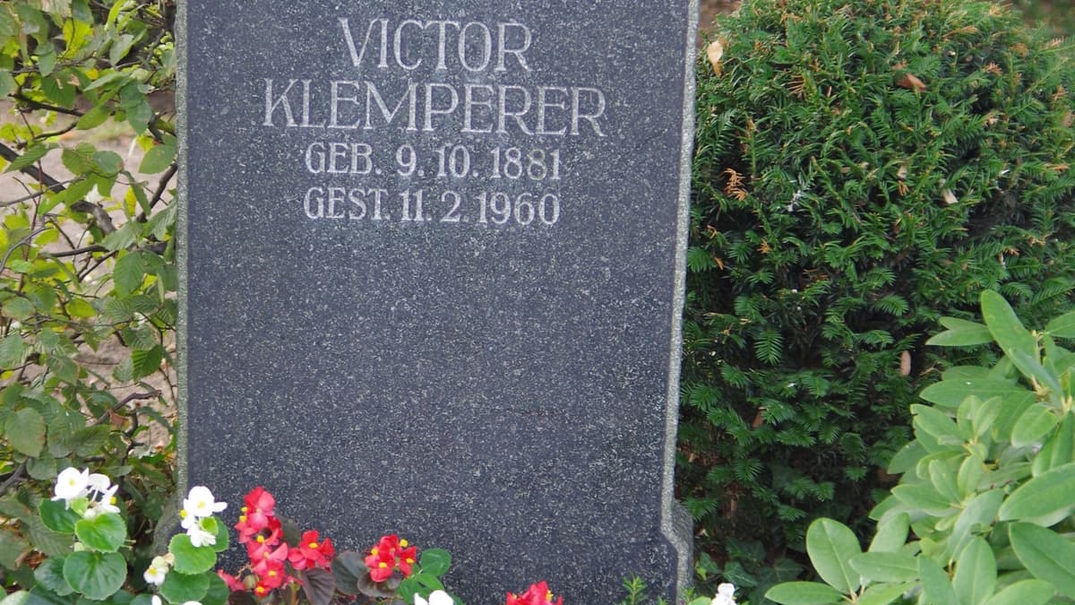 Grabmal Victor Klemperer