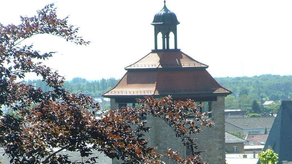 Bergfried aus dem 14. Jahrhundert
