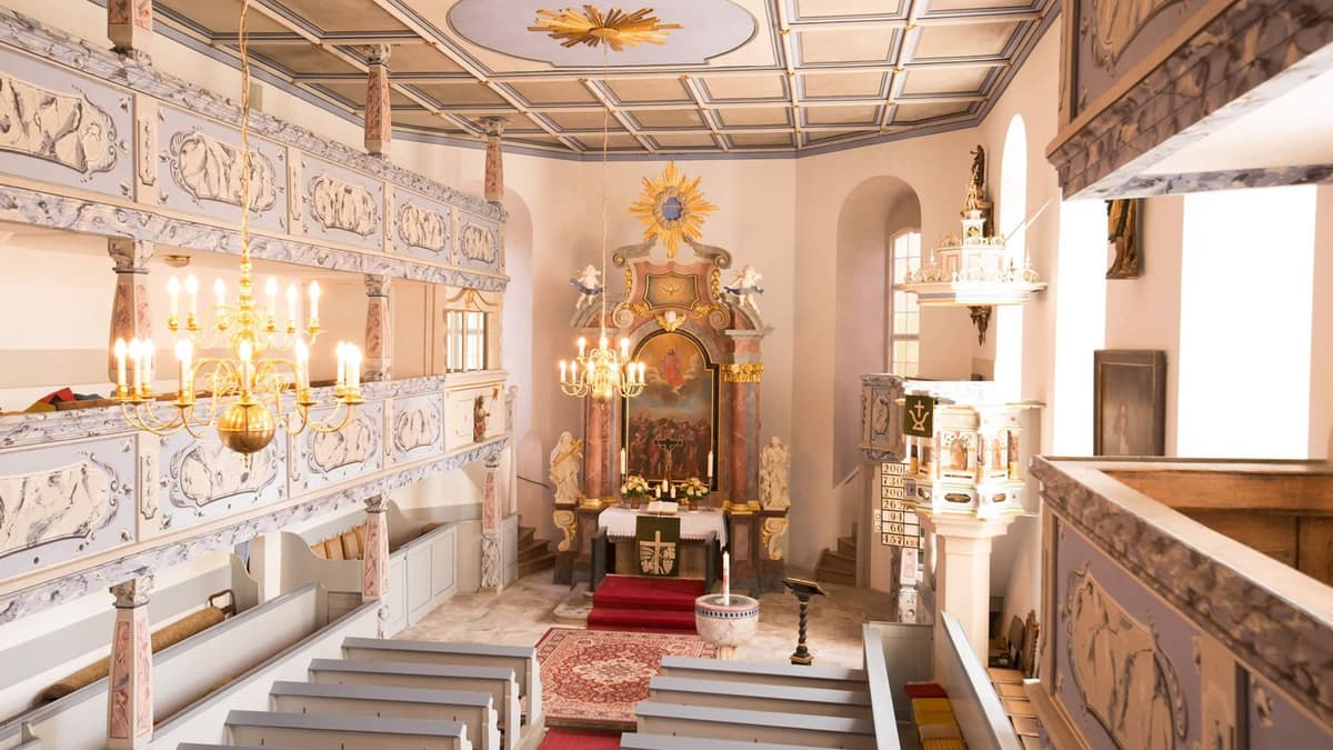 Innenraum Kirche Somsdorf