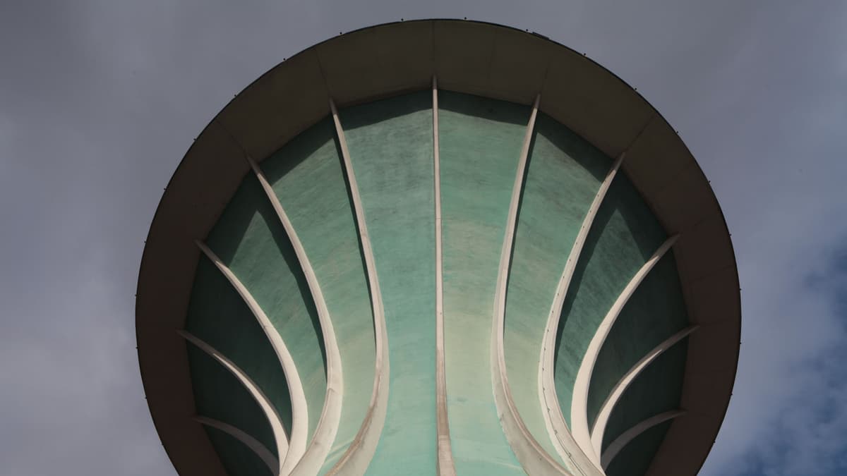 Wasserturm Mürwik von unten