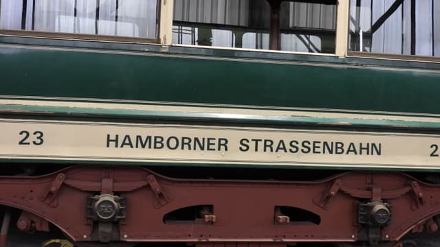 Hamborner Straßenbahn-Wagen von 1912