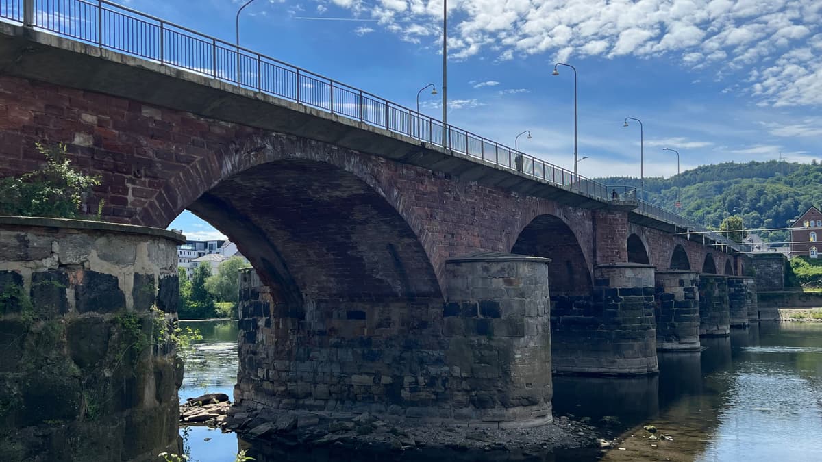 Römerbrücke von der Nordseite
