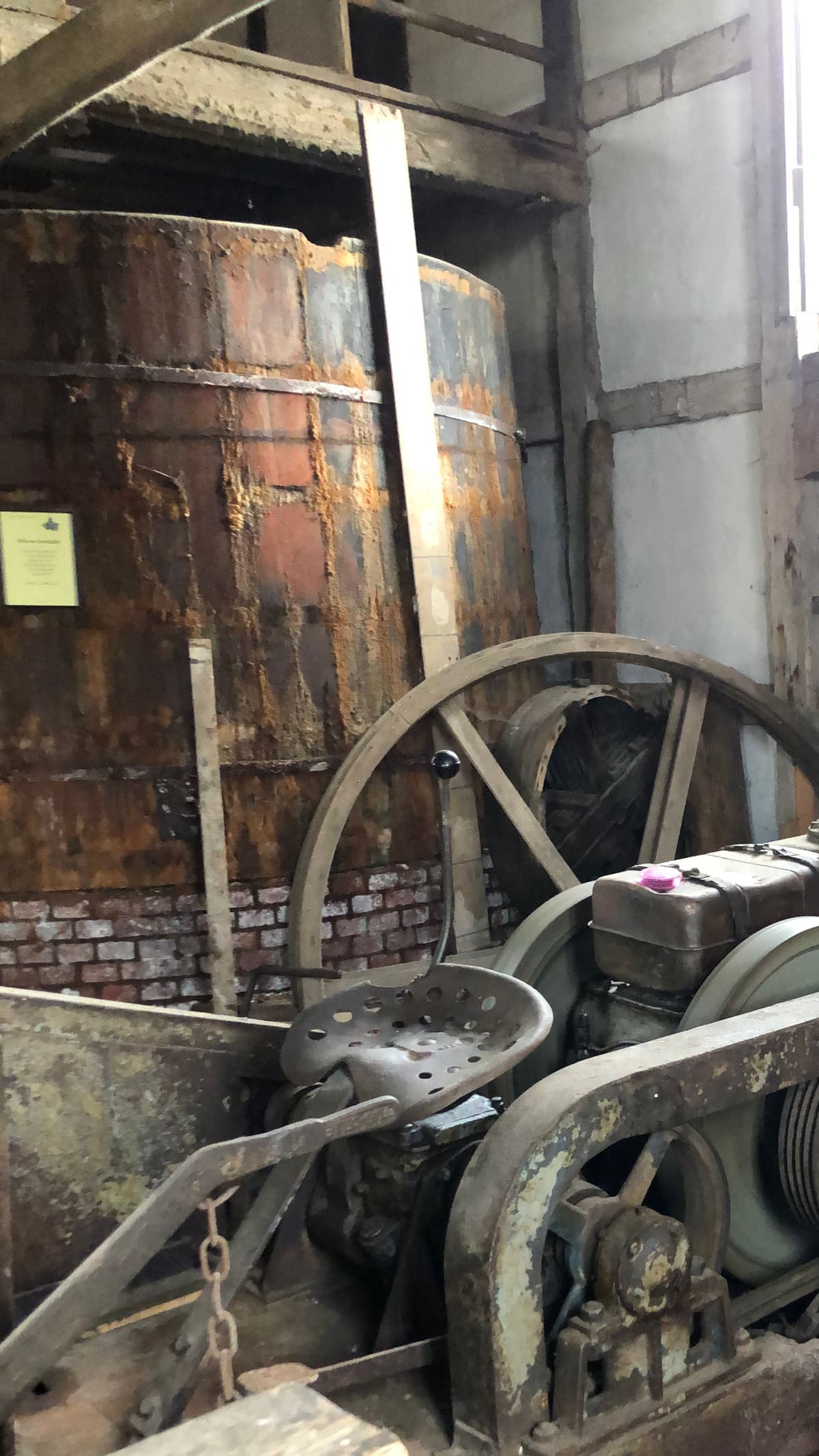 100 Jahre alter Dieselmotor