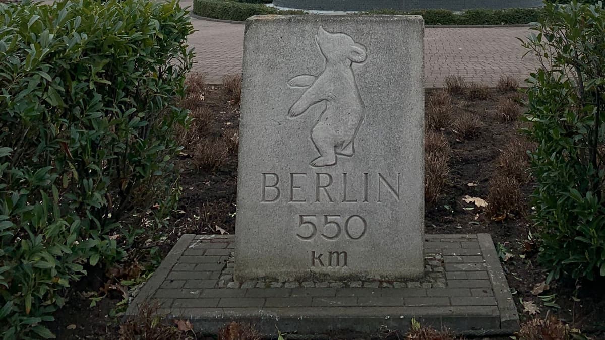 Berliner Meilenstein FRAPORT am 4. März 1922