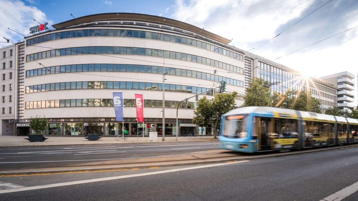Das ehemalige Kaufhaus Schocken - heute smac .