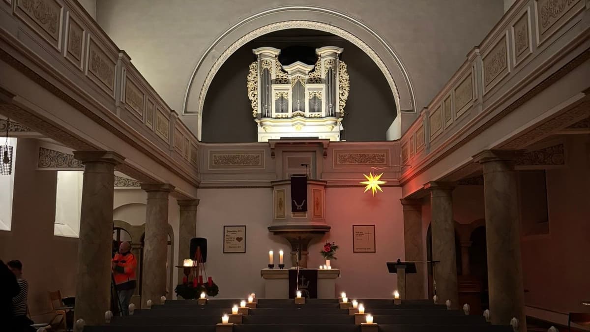 Evangelische Kirche Spiesheim Innenraum