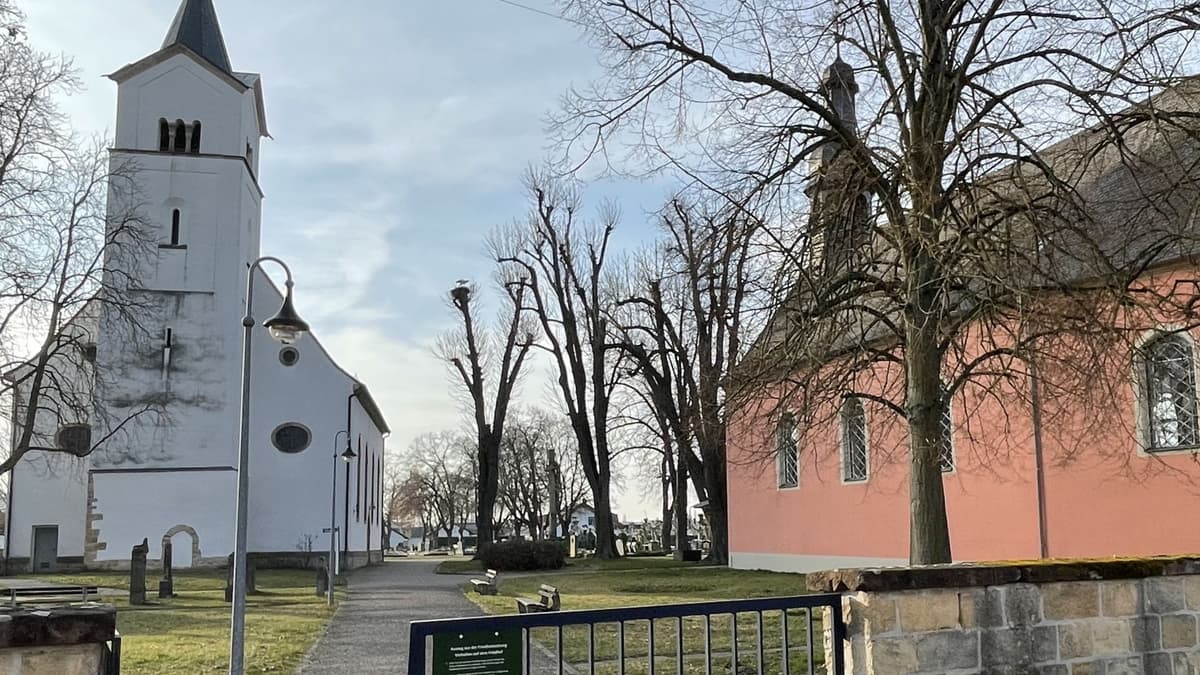 Kirchenareal Protestantische Kirche Iggelheim