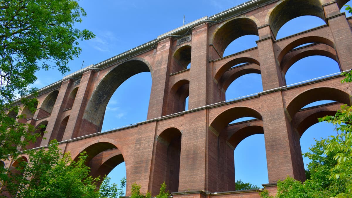 Die 78 Meter hohe Göltzschtalbrücke