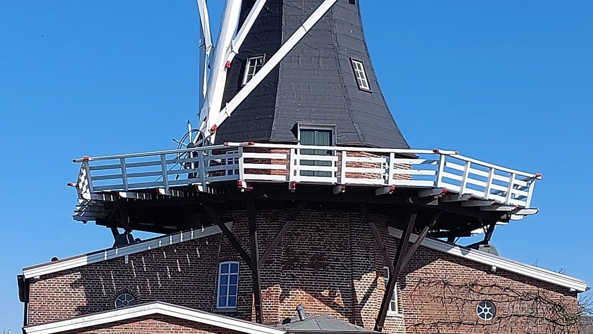 Die Mühle mit neuem Tor 2025