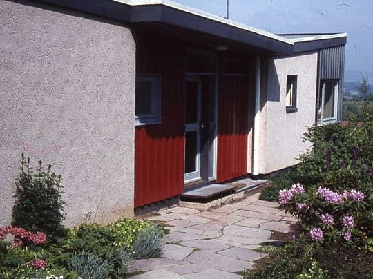 Eingangsbereich Ostseite 1958