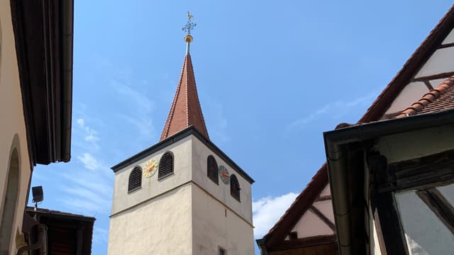 Historischer Wehrkirchbereich Weissach